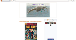 Desktop Screenshot of cryptidkid.blogspot.com
