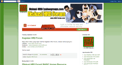 Desktop Screenshot of diskusi-hrd-forum.blogspot.com
