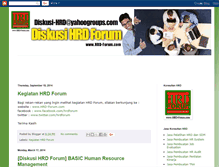 Tablet Screenshot of diskusi-hrd-forum.blogspot.com