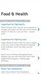 Mobile Screenshot of food-health-menu.blogspot.com