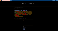 Desktop Screenshot of islami-ilimler-merkezi-islamidownload.blogspot.com