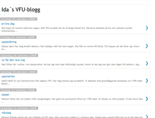Tablet Screenshot of idasvfublogg.blogspot.com
