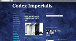 Desktop Screenshot of codeximperialis.blogspot.com