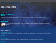 Tablet Screenshot of codeximperialis.blogspot.com