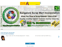 Tablet Screenshot of bangalore-scrap.blogspot.com