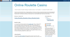 Desktop Screenshot of onlineroulettecasino.blogspot.com
