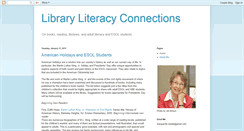 Desktop Screenshot of libraryliteracyconnections.blogspot.com