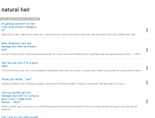 Tablet Screenshot of 2natural-hair.blogspot.com