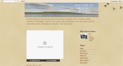 Desktop Screenshot of granisleresort.blogspot.com