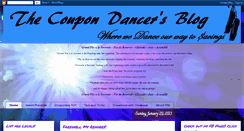 Desktop Screenshot of coupondancer.blogspot.com