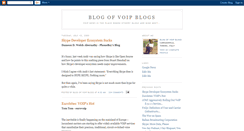 Desktop Screenshot of blogofvoipblogs.blogspot.com