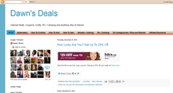 Desktop Screenshot of dawns-deals.blogspot.com