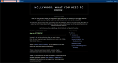 Desktop Screenshot of hollywooddirectors.blogspot.com