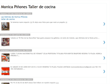 Tablet Screenshot of monicatallerdecocina.blogspot.com