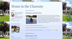 Desktop Screenshot of homeinthecharente.blogspot.com