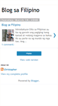Mobile Screenshot of blogsafilipino.blogspot.com