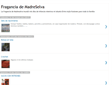 Tablet Screenshot of fragancia-de-madreselva.blogspot.com
