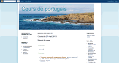 Desktop Screenshot of cahierdetexteportugais.blogspot.com