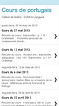 Mobile Screenshot of cahierdetexteportugais.blogspot.com