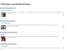 Tablet Screenshot of filztraumundseifenschaum.blogspot.com