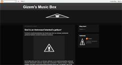 Desktop Screenshot of gizemsmusicbox.blogspot.com