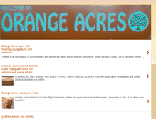 Tablet Screenshot of orangeacresmontana.blogspot.com