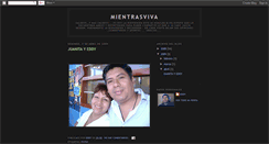 Desktop Screenshot of mientrasvivalatiendo.blogspot.com