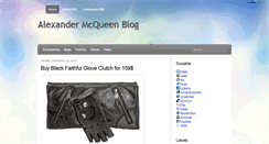 Desktop Screenshot of alexander-mcqueen-info.blogspot.com