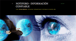 Desktop Screenshot of notiforo-amigosdelmundovirtual.blogspot.com