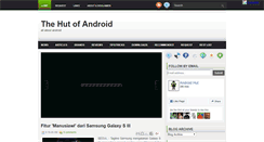Desktop Screenshot of androidhut.blogspot.com