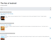 Tablet Screenshot of androidhut.blogspot.com