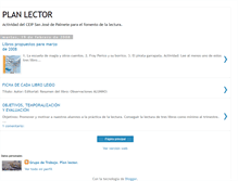Tablet Screenshot of planlector08.blogspot.com