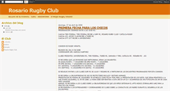 Desktop Screenshot of noticiasrosariorugbyclub.blogspot.com