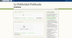 Desktop Screenshot of pasantiasobrepublicidad.blogspot.com