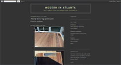 Desktop Screenshot of moderninatlanta.blogspot.com