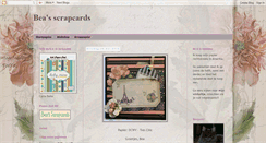 Desktop Screenshot of beasscrapcards.blogspot.com
