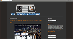 Desktop Screenshot of fsbossfight.blogspot.com