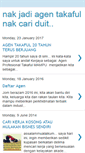 Mobile Screenshot of kerjayaagentakaful.blogspot.com