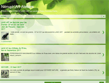 Tablet Screenshot of nenuphartateliers.blogspot.com