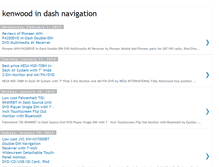 Tablet Screenshot of kenwoodindashnavigation.blogspot.com