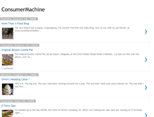 Tablet Screenshot of consumermachine.blogspot.com
