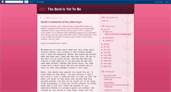 Desktop Screenshot of byrtlesgirl.blogspot.com