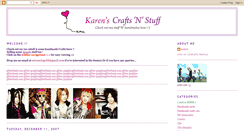 Desktop Screenshot of karen-shoppe.blogspot.com