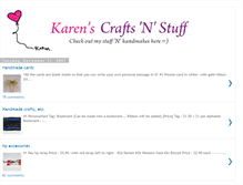 Tablet Screenshot of karen-shoppe.blogspot.com