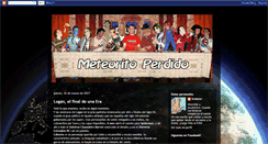 Desktop Screenshot of meteoritoperdido.blogspot.com