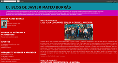 Desktop Screenshot of javiermateu.blogspot.com