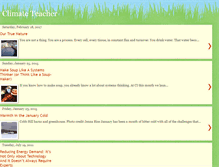 Tablet Screenshot of climateteacher.blogspot.com
