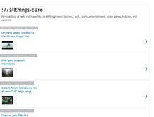 Tablet Screenshot of allthings-bare.blogspot.com