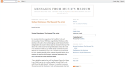 Desktop Screenshot of musicmedium.blogspot.com