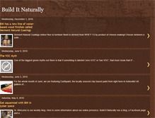 Tablet Screenshot of builditnaturallystore.blogspot.com